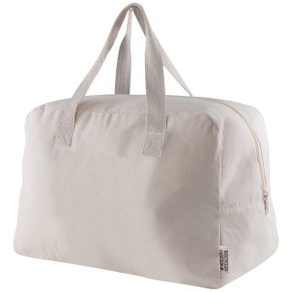 Bolsa deporte o fin de semana de algodón natural reciclado